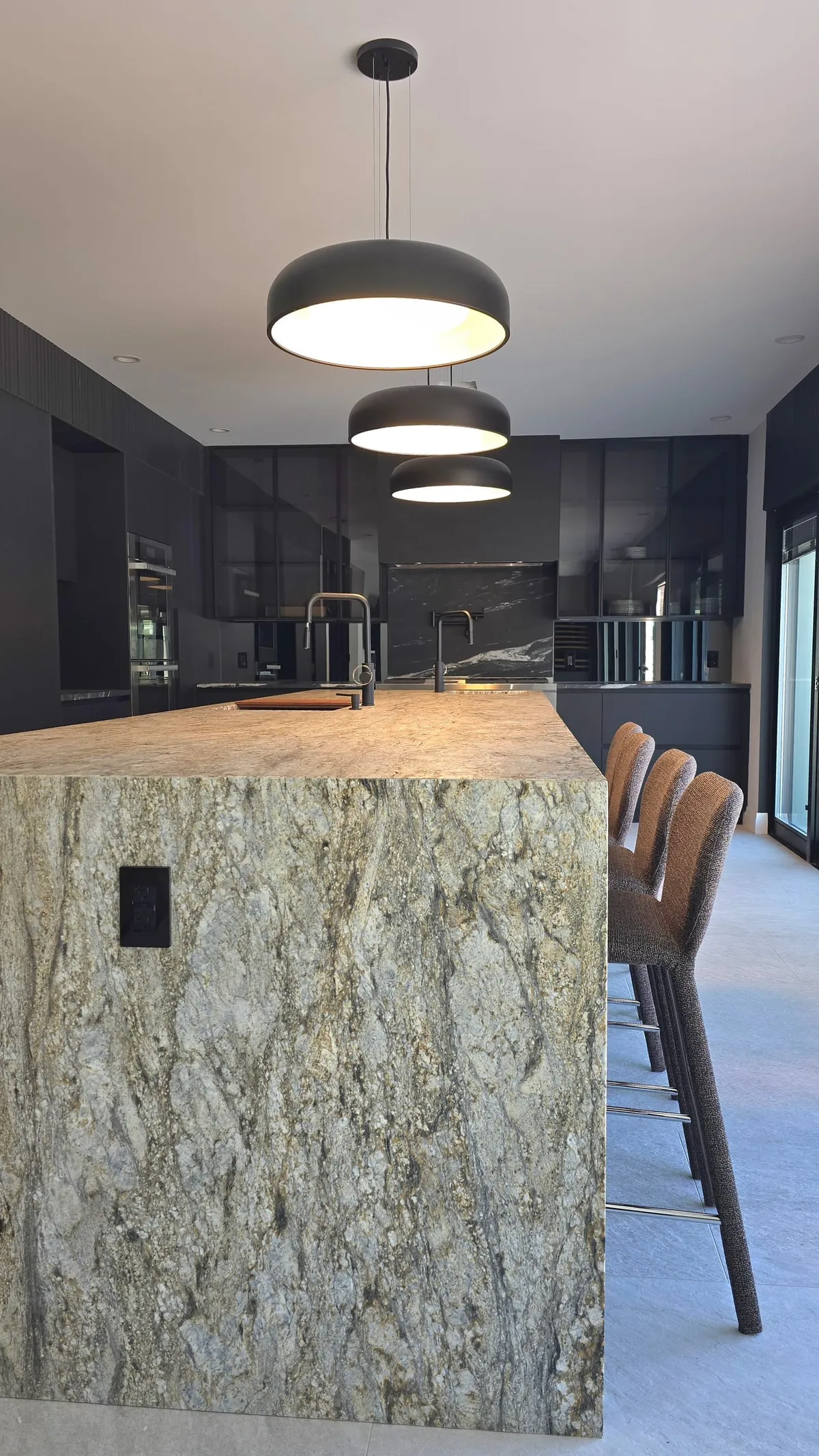 Sleek, Refined, Atmospheric Kitchen Remodel in Jamaica, NY by European Kitchen Center project photo 6