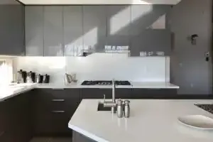 painted glossy glass